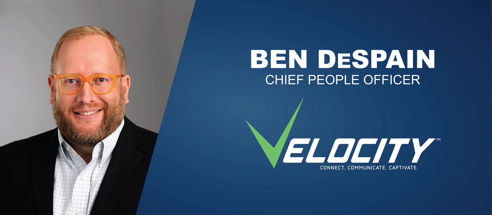 Velocity team member, Ben DeSpain