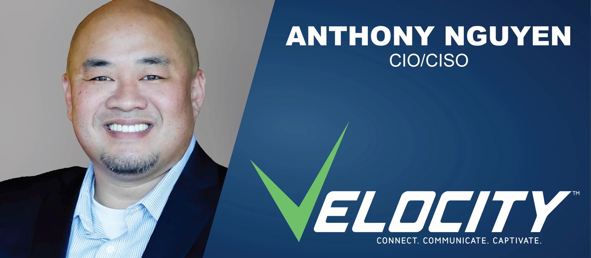 Velocity team member, Anthony Nguyen