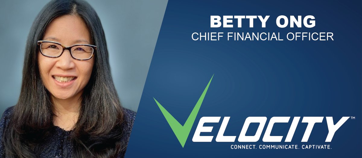 Velocity team member, Betty Ong